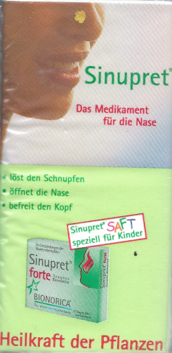 Bronchipret Tonsipret Sinupret